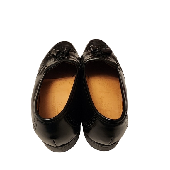 Johnston & Murphy Black Tassel Oxfords - Picture 2 of 11